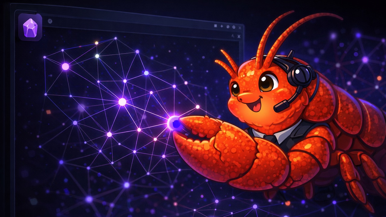 A Obsidian graph view